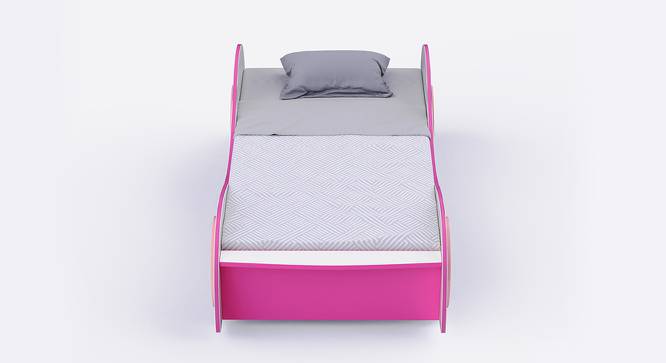 Snowflake Single Car Bed (White) by Urban Ladder - Design 1 Side View - 760514