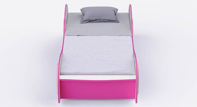Snowflake Toddlers' Car Bed (White) by Urban Ladder - Design 1 Side View - 760580