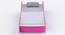 Snowflake Toddlers' Car Bed (White) by Urban Ladder - Design 1 Side View - 760580