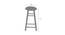 Enn Mango Wood Bar Stool in Cotton Grey Colour (Polished Finish) by Urban Ladder - Design 1 Dimension - 760688