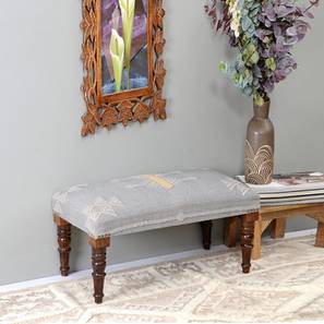 New Arrivals Living Room Furniture Design Teramo Solid Wood Bench in Polished Finish