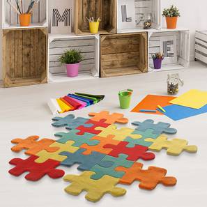 Kids Carpets Design Multicolor Hand Tufted Wool Carpet