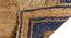Blue Jute Rug (Brown, 122 x 183 cm  (48" x 72") Carpet Size) by Urban Ladder - Design 1 Side View - 761105