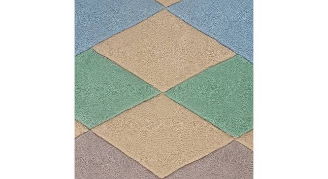 Diamente Rug (91 x 152 cm  (36" x 60") Carpet Size, Multicolor) by Urban Ladder - Design 1 Side View - 761110