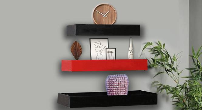 Floating Display Shelves Storage (Multicolored) by Urban Ladder - Design 1 Side View - 761507