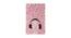Music Mania Rug (Pink, 91 x 152 cm  (36" x 60") Carpet Size) by Urban Ladder - Front View Design 1 - 761533