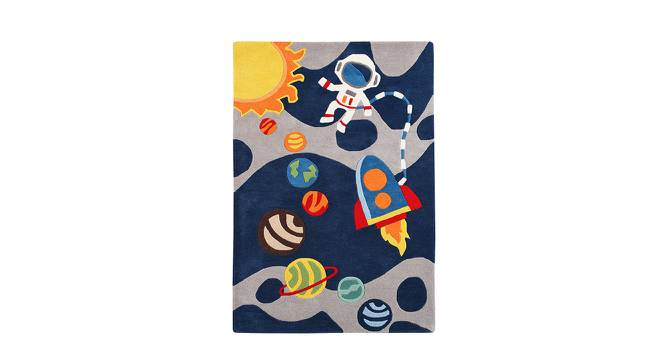 Mission to Mars rug (91 x 152 cm  (36" x 60") Carpet Size, Multicolor) by Urban Ladder - Front View Design 1 - 761534