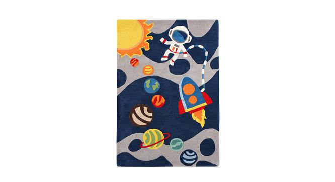 Mission to Mars rug (122 x 183 cm  (48" x 72") Carpet Size, Multicolor) by Urban Ladder - Front View Design 1 - 761535