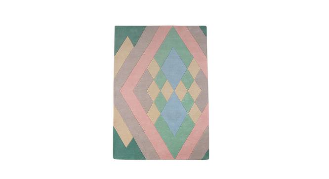 Diamente Rug (122 x 183 cm  (48" x 72") Carpet Size, Multicolor) by Urban Ladder - Front View Design 1 - 761555