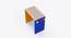 Junior Champ Study Table (Blue) by Urban Ladder - Ground View Design 1 - 761779