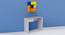 Tetris Study Table (Grey) by Urban Ladder - Front View Design 1 - 761855