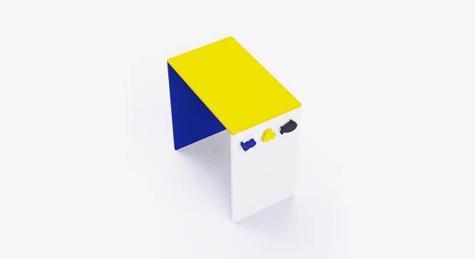 Junior Champ Study Table (Yellow) by Urban Ladder - Ground View Design 1 - 761947