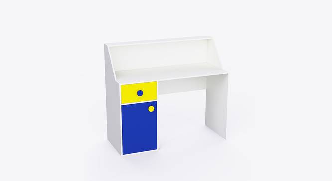 Elementary Study Table (White) by Urban Ladder - Front View Design 1 - 762011