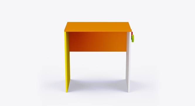 Junior Champ Study Table (Orange) by Urban Ladder - Design 1 Side View - 762020