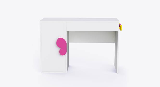 Curious Koala Study Table (Pink) by Urban Ladder - Design 1 Side View - 762022