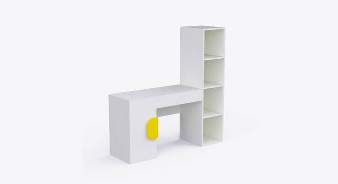Joy Ride Study Table (Yellow) by Urban Ladder - Front View Design 1 - 762058