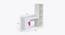 Joy Ride Study Table (Pink) by Urban Ladder - Design 1 Dimension - 762063