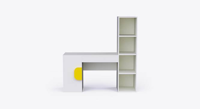 Joy Ride Study Table (Yellow) by Urban Ladder - Design 1 Side View - 762067