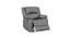 Aerio Single Seater Manual Recliner Chair (Grey, One Seater) by Urban Ladder - Front View Design 1 - 763277
