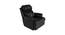 Eurick One Seater Electric Motorized Recliner (Black, One Seater) by Urban Ladder - Front View Design 1 - 763282