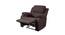 Atrimo One Seater Manual Recliner Chair (Brown, One Seater) by Urban Ladder - Design 1 Side View - 763291