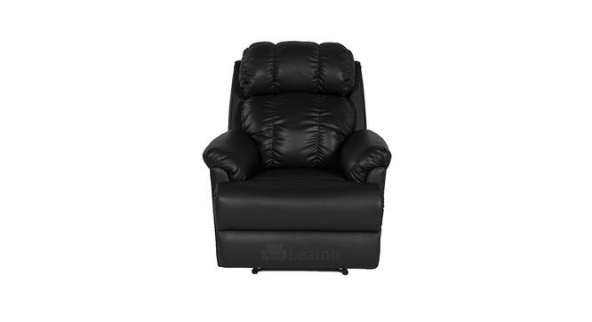 Eurick One Seater Electric Motorized Recliner (Black, One Seater) by Urban Ladder - Design 1 Side View - 763294
