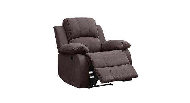 Fibia One Seater Electric Motorized Recliner (Brown, One Seater) by Urban Ladder - Design 1 Side View - 763298
