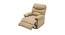 Cario One Seater Manual Recliner Chair (Beige, One Seater) by Urban Ladder - Ground View Design 1 - 763305