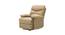 Cario One Seater Manual Recliner Chair (Beige, One Seater) by Urban Ladder - Rear View Design 1 - 763311