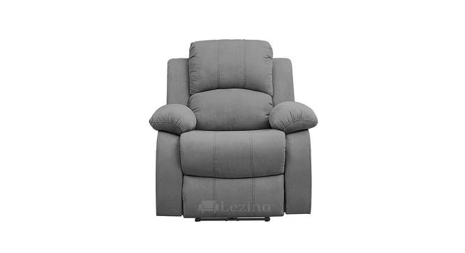 Fibia One Seater Electric Motorized Recliner (Grey, One Seater) by Urban Ladder - Front View Design 1 - 763344