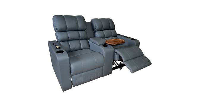 Wenson Two Seater Motorized Recliner With (Grey, Two Seater) by Urban Ladder - Design 1 Side View - 763351