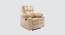 Helios Manual Grey (Beige, One Seater) by Urban Ladder - Front View - 