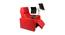 Flix Work From Home Recliner (Red, One Seater) by Urban Ladder - Front View Design 1 - 764304