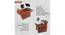 Zuum Executive (Tan, One Seater) by Urban Ladder - Rear View Design 1 - 764329