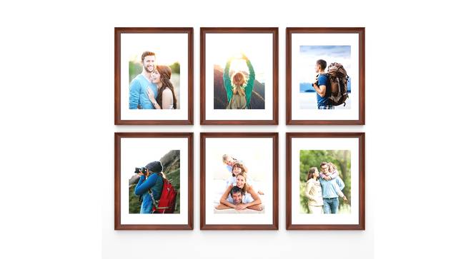 Moist Set of 9 Elite Square Black 3D-Timeline Wall Photoframes for Wall Décor - ASPWT24274 (Black) by Urban Ladder - Front View Design 1 - 764464