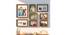 Bogiie Set of 8 Brown 3D Wall PhotoFrames For Home & Wall Décor - ASPWT24269 (Brown) by Urban Ladder - Design 1 Side View - 764482