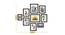 Set of 9 Black Wall Photo Frames - ASPWT23838 (Black) by Urban Ladder - Design 1 Dimension - 764526