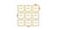 Set of 9 Beige Wall Photo Frames - ASPWT23845 (Beige) by Urban Ladder - Design 1 Dimension - 764536