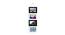Set of 4 White & Black Wall Hanging Photo Frames - ASHPF23774 (Multicolor) by Urban Ladder - Front View Design 1 - 764543