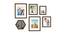 Neptune Set of 6 Elite Wall Photoframes for Home Décor Photo Frames for Wall and Living Room Decoration - ASPWT24262 (Brown) by Urban Ladder - Front View Design 1 - 764549