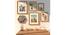 Sun Set of 6 Elite Wall Photoframes for Home Décor Photo Frames for Wall and Living Room Decoration - ASPWT24263 (Gold) by Urban Ladder - Design 1 Side View - 764576
