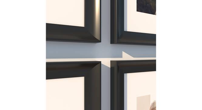 Hexa Set of 9 Elite Square Brown 3D-Timeline Wall Photoframes for Wall Décor - ASPWT24275 (Brown) by Urban Ladder - Ground View Design 1 - 764607