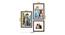 Set of 3 Maroon Wall Photo Frames - ASPWT23830 (Maroon) by Urban Ladder - Design 1 Dimension - 764634