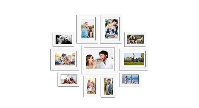 Set of 11 Individual White Photo Frame - ASPWT22577WH (White) by Urban Ladder - Front View Design 1 - 764878