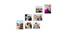 Set of 7 Individual White Photo Frame - ASPWT22580WH (White) by Urban Ladder - Front View Design 1 - 764880