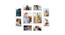Set of 10 Individual White Photo Frame - ASPWT22594WH (White) by Urban Ladder - Front View Design 1 - 764885