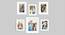 Set of 6 Individual White Photo Frame - ASPWT22670WH (White) by Urban Ladder - Front View Design 1 - 764894