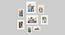 Set of 8 Individual White Photo Frame - ASPWT22716WH (White) by Urban Ladder - Front View Design 1 - 764896