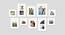 Set of 10 White Wall Photo Frames - ASPWT23843 (White) by Urban Ladder - Front View Design 1 - 764910