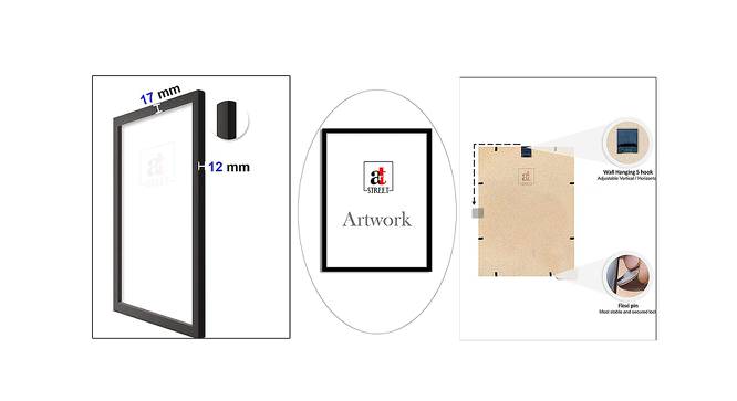 Set of 7 Individual White Photo Frame - ASPWT22580WH (White) by Urban Ladder - Design 1 Side View - 764923